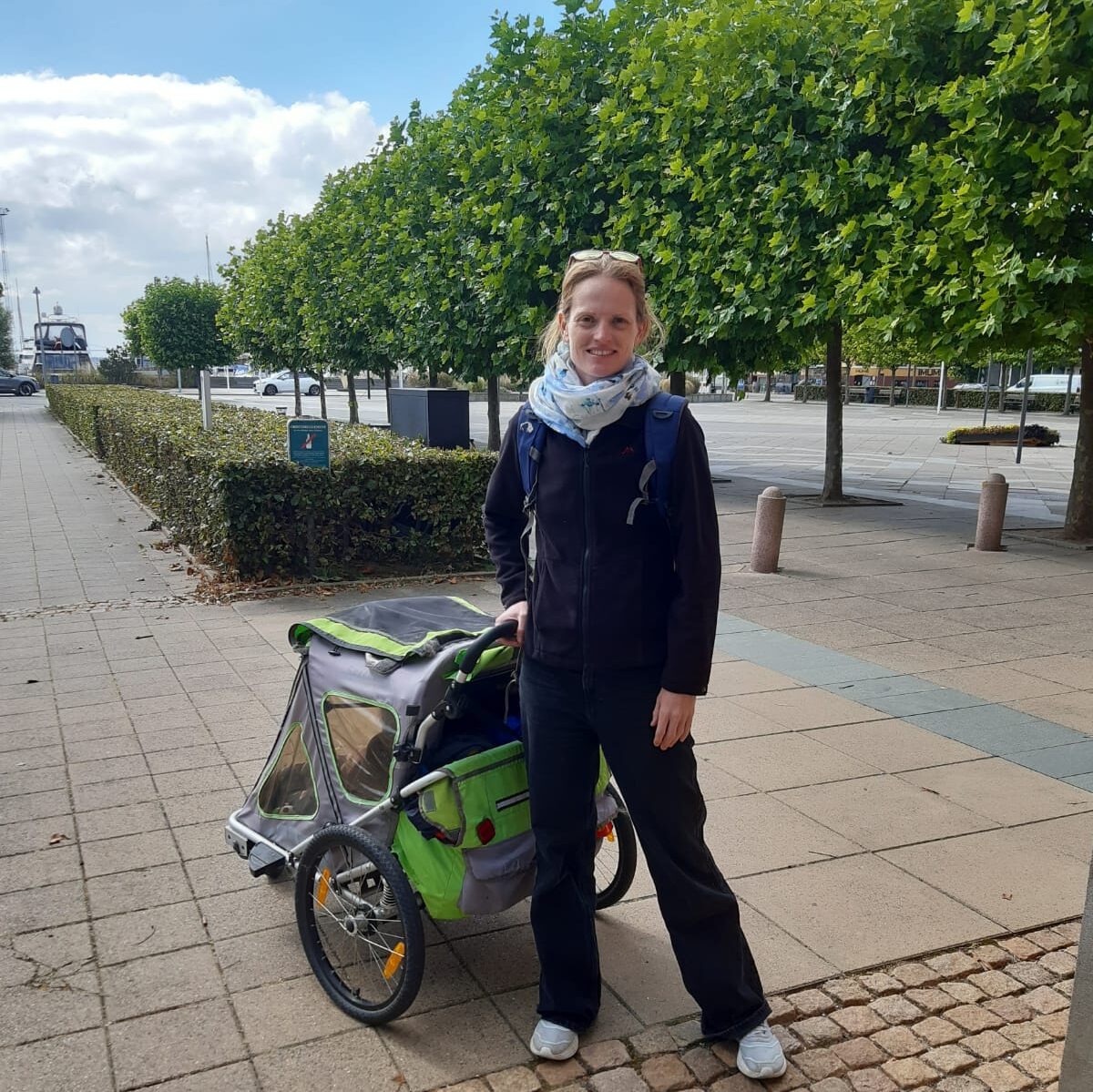 Hanna Dude, Aktivistin im Bereich Care-Arbeit und Vereinbarkeit